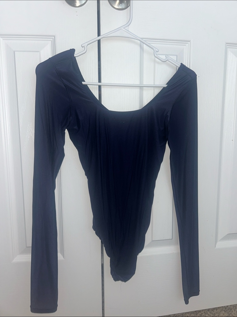 Navy blue bodysuit